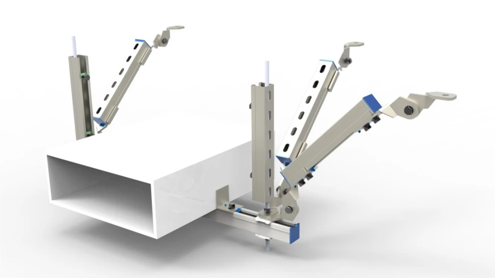 Lateral Longitudinal Seismic Restraint For Cable Trays 13 Lateral Longitudinal Seismic Restraint For Cable Trays 13
